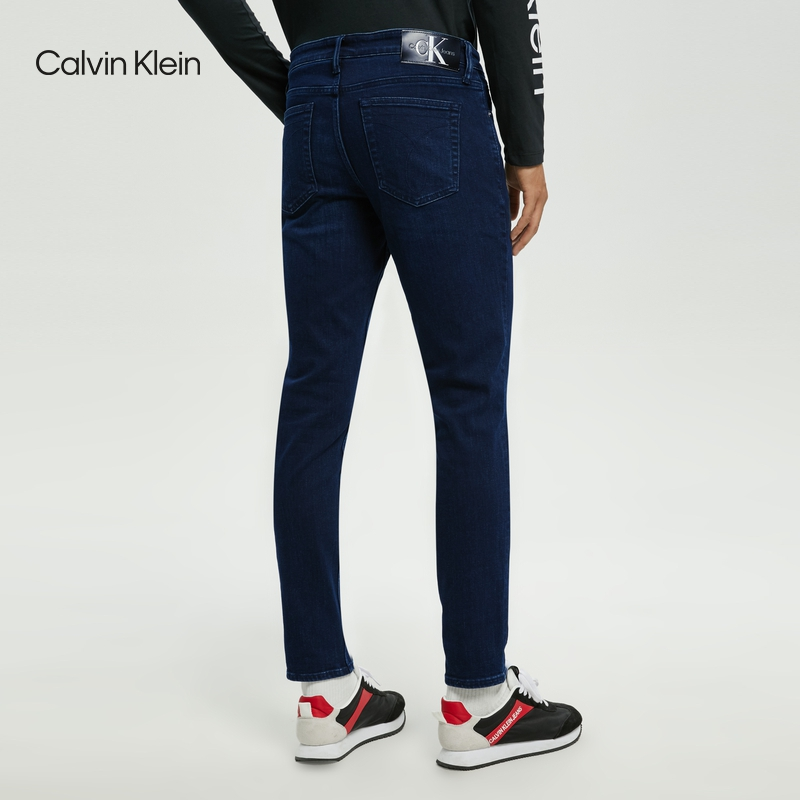 Calvin Klein  Slim Fit Stretch Tapered Denim Jeans Deep Blue J322241 圖 4