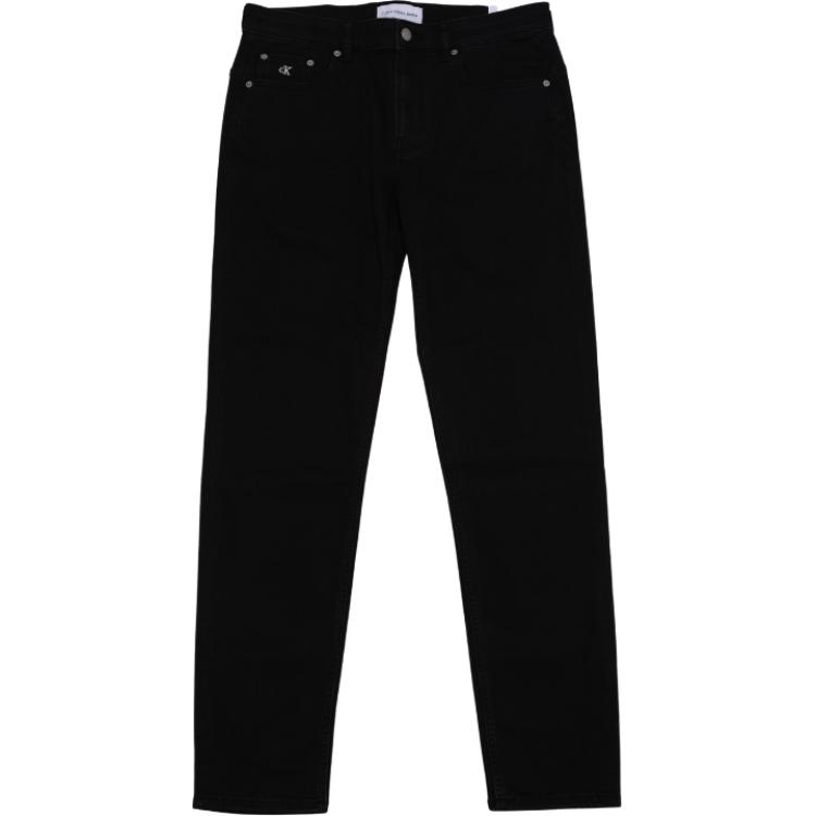 Order CALVIN KLEIN 修身黑色錐形牛仔褲 簡約風格 J325329-1BY