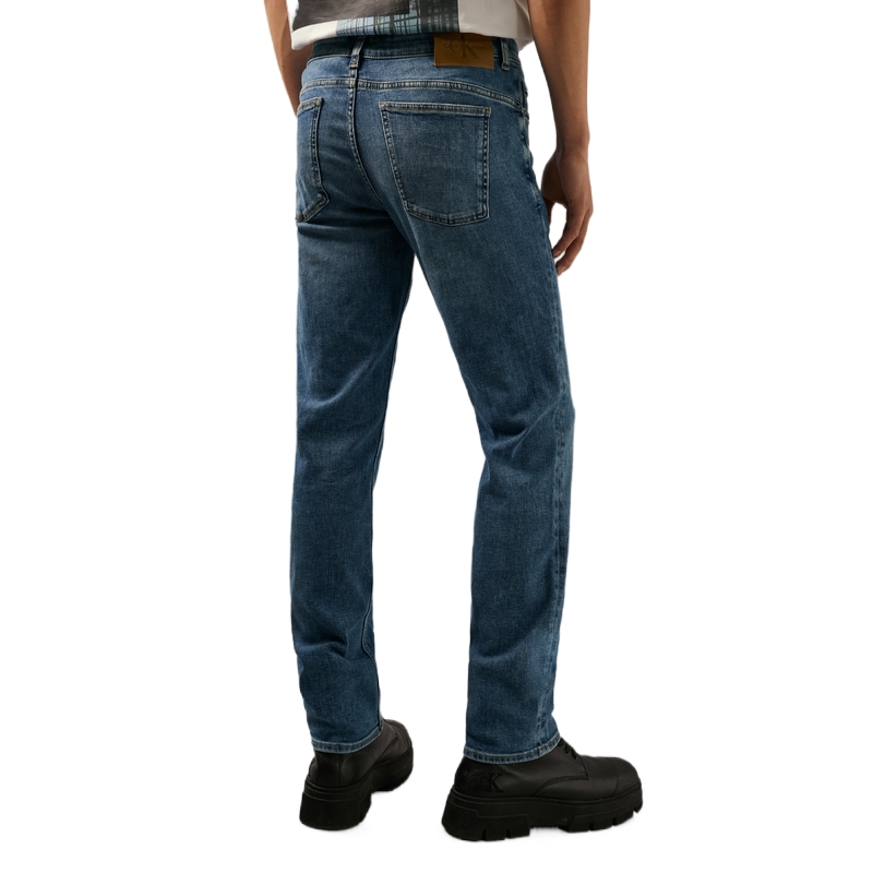 CALVIN KLEIN  Slim Fit Washed Lyocell Blend Jeans Light Blue Casual J326670 圖 5