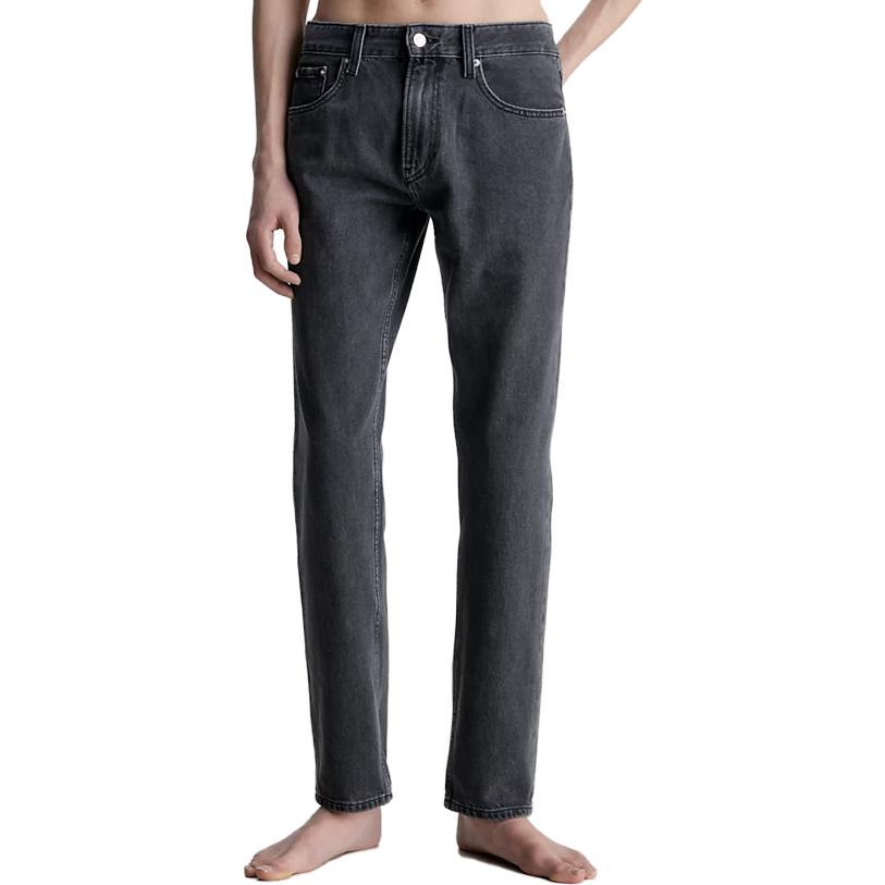 Lookbook Calvin Klein Seluar Jeans Kelabu Minimalis Kasual. J30J323336-1BY