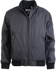 CALVIN KLEIN Chaqueta de Algodón con Cuello Alto Color Sólido CM002578 Sizing CALVIN KLEIN Chaqueta de Algodón con Cuello Alto Color Sólido CM002578