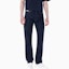 Shop CALVIN KLEIN Solid Straight-Leg Jeans Deep Blue 40EM702-5DB