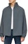 Shop Chaqueta Calvin Klein Gris Oscuro con Cremallera y Mangas Largas Ajustadas. 40BM510-CKP