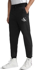 カルバン・クライン スペースブラック ジョガーパンツ レタープリント ドローストリング付き J323920 Purchase カルバン・クライン スペースブラック ジョガーパンツ レタープリント ドローストリング付き J323920