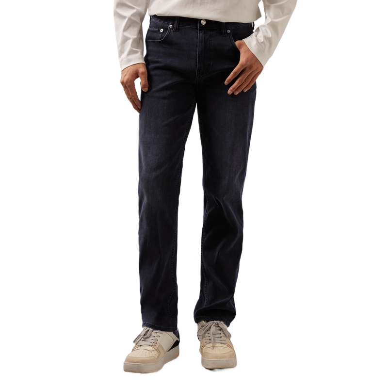 Calvin Klein  Stretch Commuter Jeans Moisture-Wicking Denim Black. J326409 圖 5