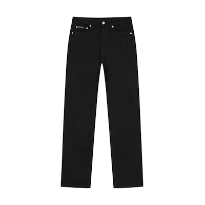 Calvin Klein Stretch Straight Black Denim Jeans 40JM744-7JR