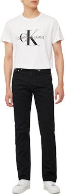 Calvin Klein Stretch Straight Black Denim Jeans 40JM744-7JR Cheap Calvin Klein Stretch Straight Black Denim Jeans 40JM744-7JR