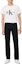 Cheap Calvin Klein Stretch Straight Black Denim Jeans 40JM744-7JR