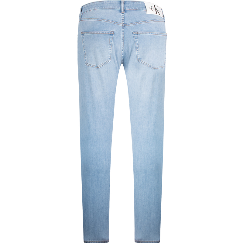 Calvin Klein  Stretch Tapered Vintage Denim Jeans Light Blue. J325960 圖 3