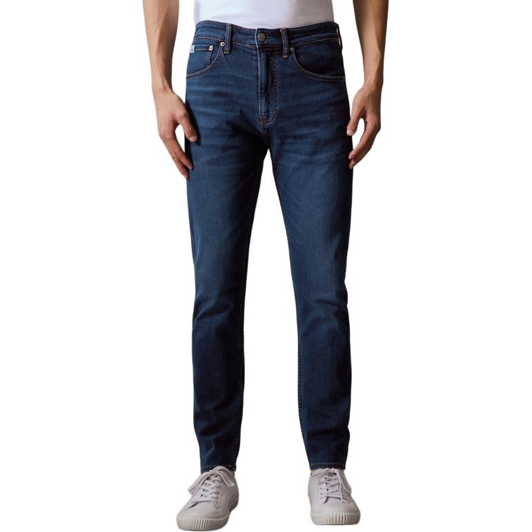 CALVIN KLEIN  Tapered Fit Jeans in Deep Blue Denim J326627-1A4