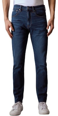 CALVIN KLEIN Tapered Fit Jeans in Deep Blue Denim J326627-1A4 Order CALVIN KLEIN Tapered Fit Jeans in Deep Blue Denim J326627-1A4