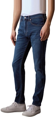CALVIN KLEIN Tapered Fit Jeans in Deep Blue Denim J326627-1A4 Purchase CALVIN KLEIN Tapered Fit Jeans in Deep Blue Denim J326627-1A4