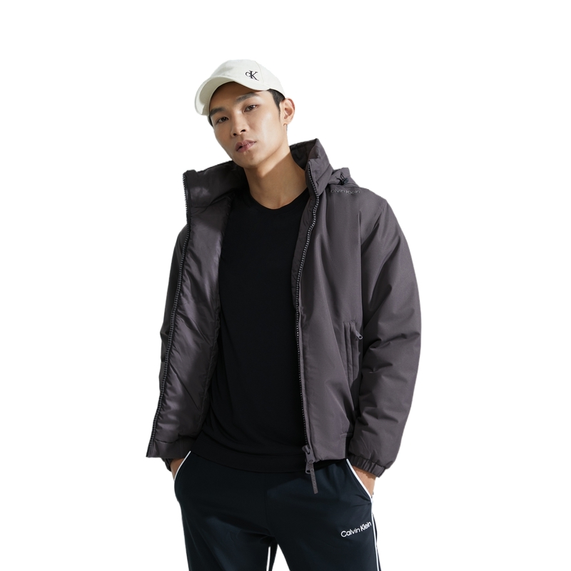 Calvin Klein  Tech Waterproof Hooded Jacket Black Brown Casual Wear. 4MF3O506-030 圖 4