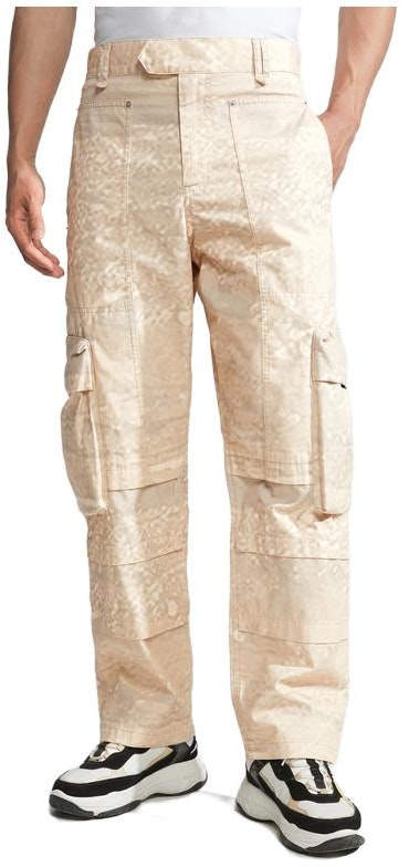 calvin-klein-tie-dye-beige-loose-fit-pocket-zipper-cargo-pants-j323145