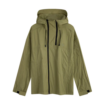 Calvin Klein UV Protection Packable Hooded Jacket Rosemary Green. J325382