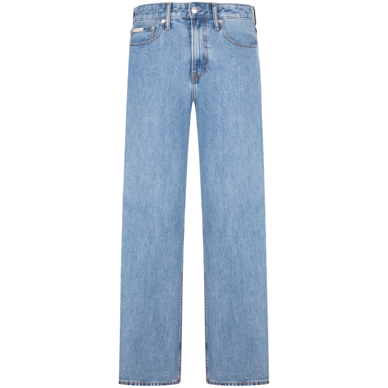 Calvin Klein  Vintage Classic Washed Loose Fit Jeans Light Blue Denim J326666 圖 2