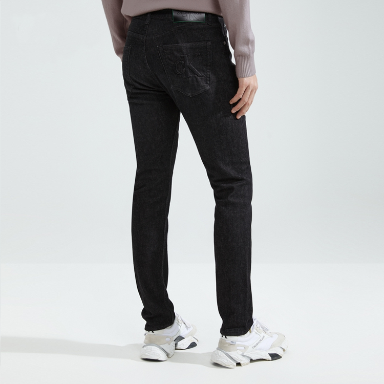 CALVIN KLEIN  Warm Cashmere Tapered Stretch Denim Jeans Casual Wear J324372 圖 4