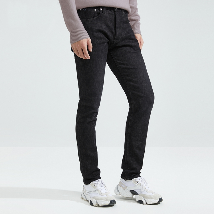 CALVIN KLEIN  Warm Cashmere Tapered Stretch Denim Jeans Casual Wear J324372 圖 5