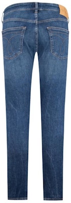 Calvin Klein Washed Stretch Tapered Denim Jeans in Blue. J324360-1BJ Lookbook Calvin Klein Washed Stretch Tapered Denim Jeans in Blue. J324360-1BJ
