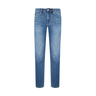 Calvin Klein Washed Stretch Tapered Jeans Light Blue Denim. J325408