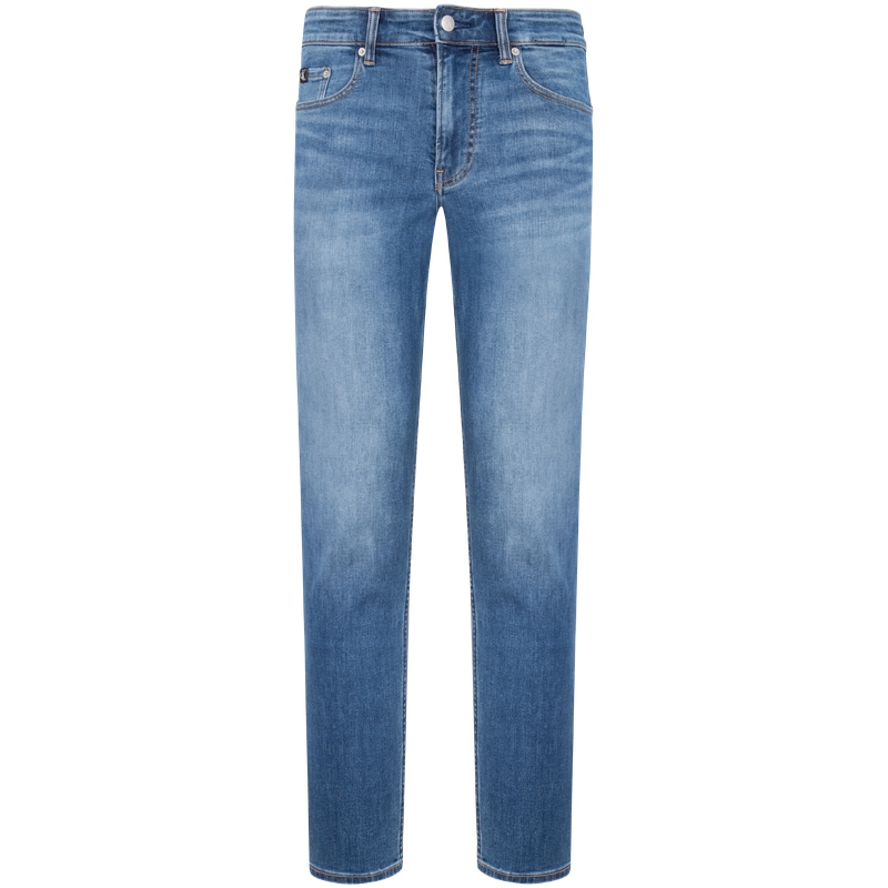 Calvin Klein  Washed Stretch Tapered Jeans Light Blue Denim. J325408 圖 2