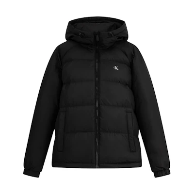 CALVIN KLEIN Waterproof Puffer Down Jacket with Hood. J326889