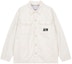 Order カルバンクライン ホワイト コットン 長袖 カジュアルジャケット ボタンアップ J322063-1AA