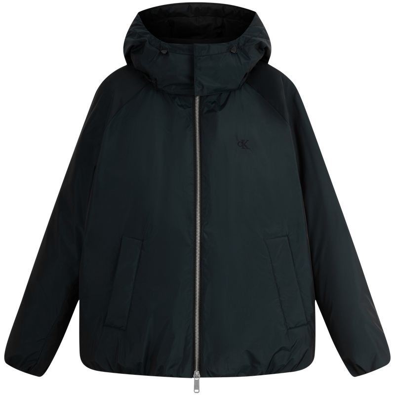 CALVIN KLEIN  Windproof Waterproof Down Jacket with Hood Outdoor Style. J326604