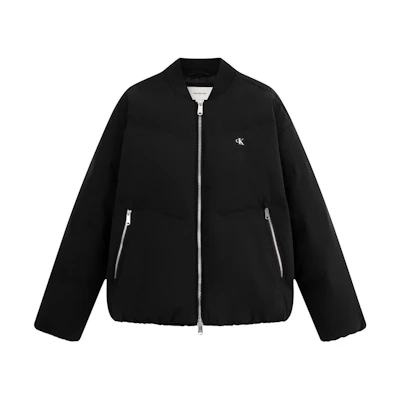 Calvin Klein Windproof Waterproof Down Jacket with Baseball Collar J326657