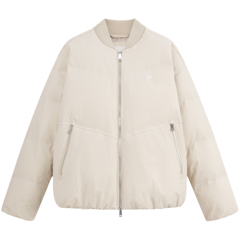 Details for Calvin Klein Jaket Tahan Angin & Air dengan Kolar Besbol. J326657