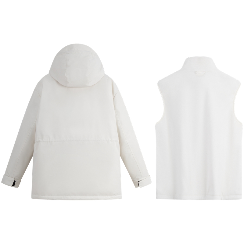 Calvin Klein  Windproof Waterproof Fleece Down Vest Jacket Milk White J224596 圖 3