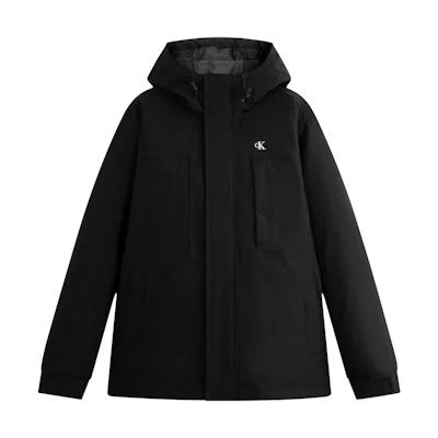 CALVIN KLEIN Windproof Waterproof Hooded Parka Down Jacket Outdoor Durable J327346