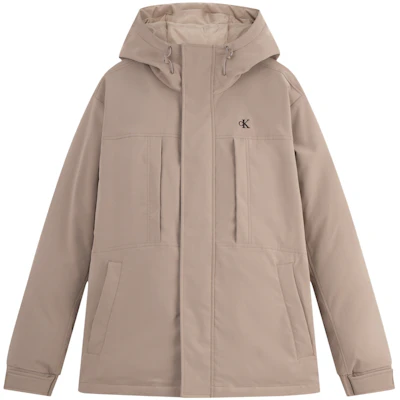 卡尔文克雷恩防风防水连帽羽绒服户外耐用夹克 J327346 2