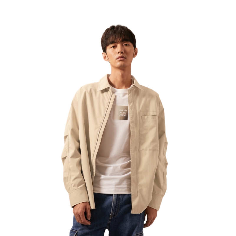 Purchase CALVIN KLEIN Jaket Kemeja Outdoor Tahan Angin dan Air Loose-Fit J325879