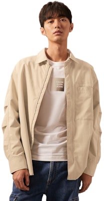 CALVIN KLEIN Jaket Kemeja Outdoor Tahan Angin dan Air Loose-Fit J325879 Purchase CALVIN KLEIN Jaket Kemeja Outdoor Tahan Angin dan Air Loose-Fit J325879