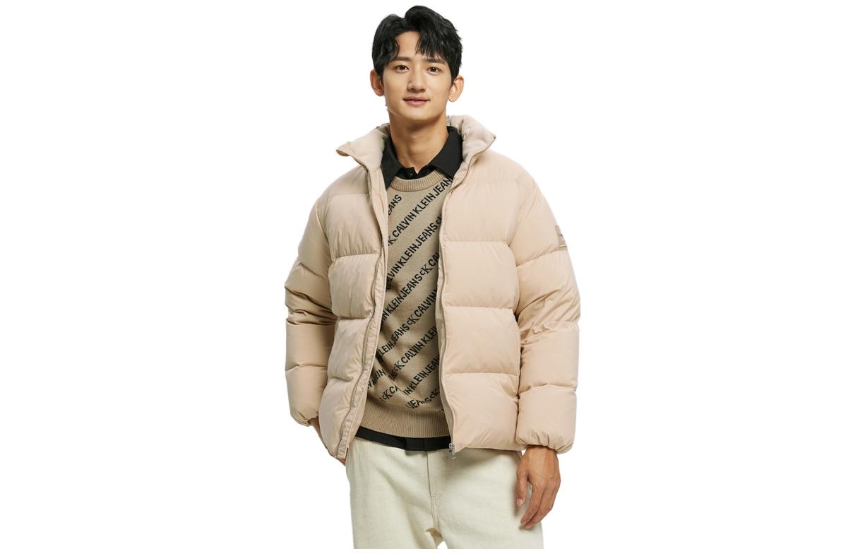 Order CALVIN KLEIN Jaket Puffer Winter Cetakan Huruf untuk Lelaki J318158_1