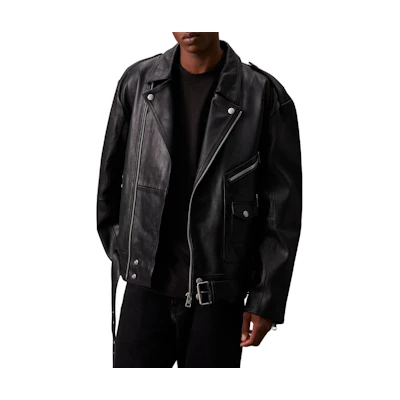 Calvin Klein Black Casual Zip-Up Long Sleeve Jacket European Edition J30J325600-BEH