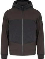 Calvin Klein Black Colorblock Hooded Zip-Up Jacket K10K110860-BEH Calvin Klein Black Colorblock Hooded Zip-Up Jacket K10K110860-BEH
