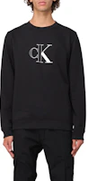 Order Calvin Klein Black Crewneck Logo Long Sleeve Sweatshirt J30J326034-BEH