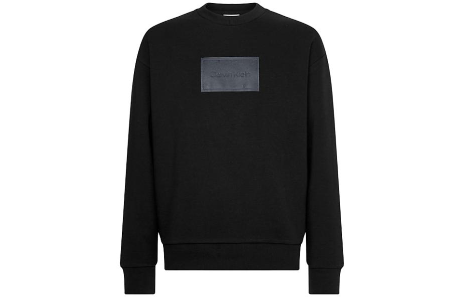 Calvin Klein Black Crewneck Oversized Long Sleeve Sweatshirt K10K110083-BEH