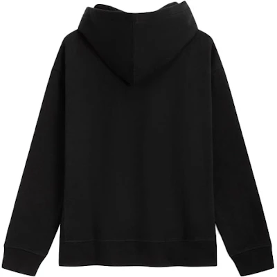 Calvin Klein 黑色刺绣羊毛套头连帽衫 40HM256-002 Lookbook Calvin Klein 黑色刺绣羊毛套头连帽衫 40HM256-002