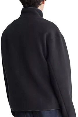 Calvin Klein黑色羊毛舒适简约拉链夹克 81QP405-001 Lookbook Calvin Klein黑色羊毛舒适简约拉链夹克 81QP405-001