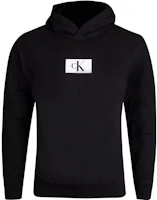 Calvin Klein Black Hoodie with Letter Print and Solid Color Design 000NM2416E-UB1 Calvin Klein Black Hoodie with Letter Print and Solid Color Design 000NM2416E-UB1