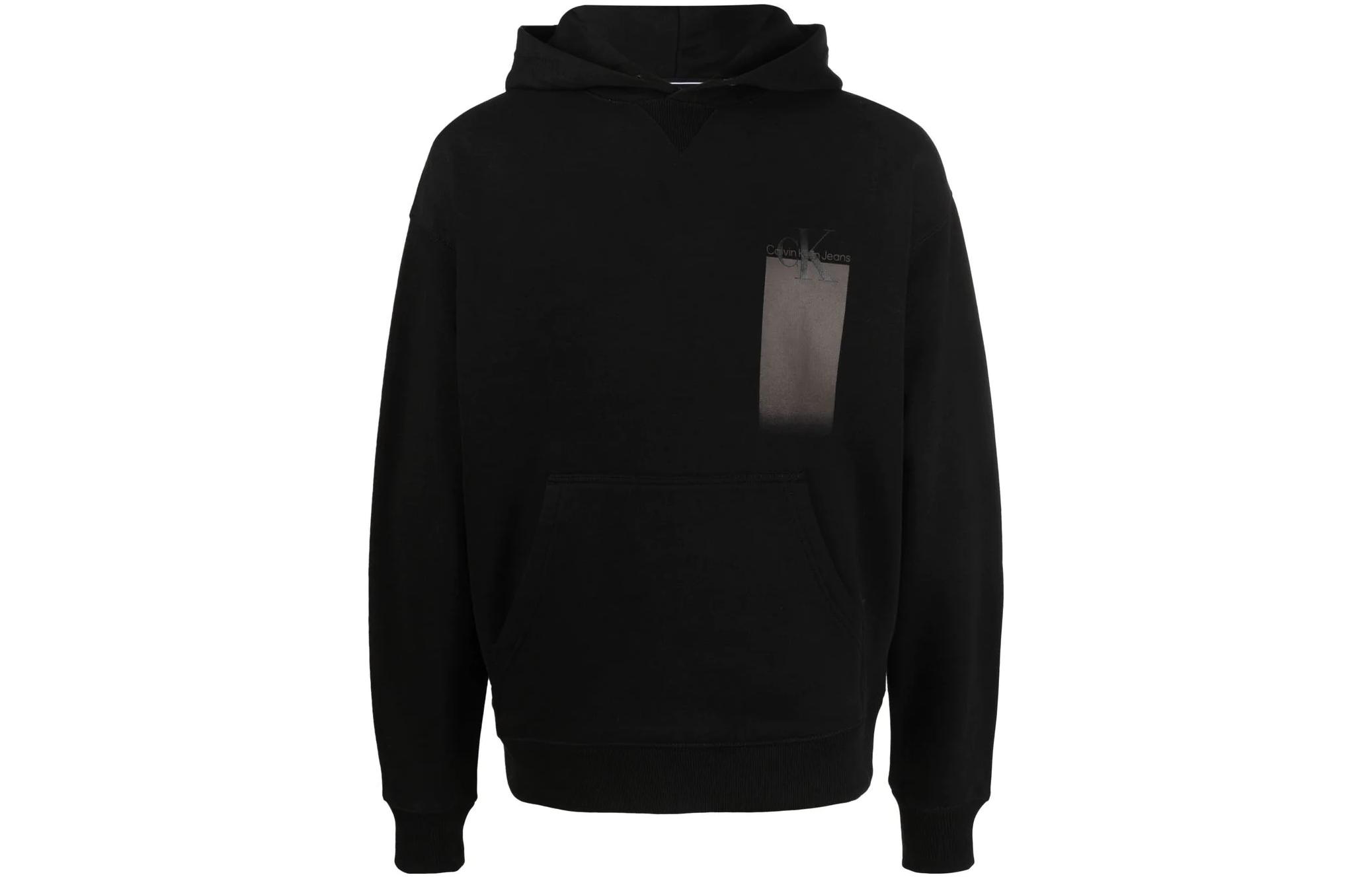 Calvin Klein Black Pullover Hoodie J30J321890BEH