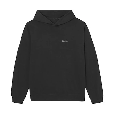 Calvin Klein Black Pullover Sweatshirt with Logo Print 000NM2301E-UB1