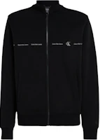 Calvin Klein Black Relaxed Fit Hybrid Stand Collar Casual Jacket (EU Version) J30J325493-BEH Calvin Klein Black Relaxed Fit Hybrid Stand Collar Casual Jacket (EU Version) J30J325493-BEH