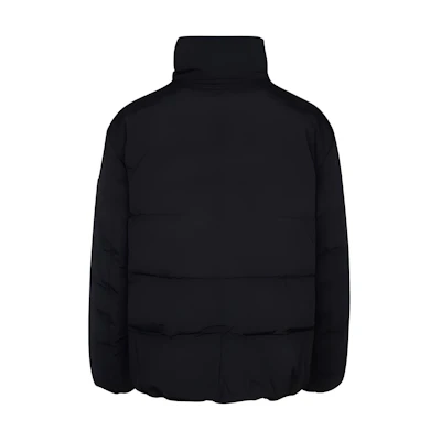 Calvin Klein Black Solid Color Zip-Up High Neck Jacket K10K111882-BEH
