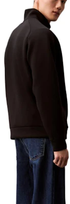 Calvin Klein 黑色高领插肩袖夹克 40EM216-BAE Lookbook Calvin Klein 黑色高领插肩袖夹克 40EM216-BAE