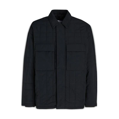 Calvin Klein Black Solid Slim Fit Long Sleeve Jacket with Zip Pocket K10K111463-BEH