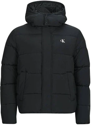 Calvin Klein 黑色长袖连帽拉链羽绒外套 J30J323708-BEH Buy Calvin Klein 黑色长袖连帽拉链羽绒外套 J30J323708-BEH